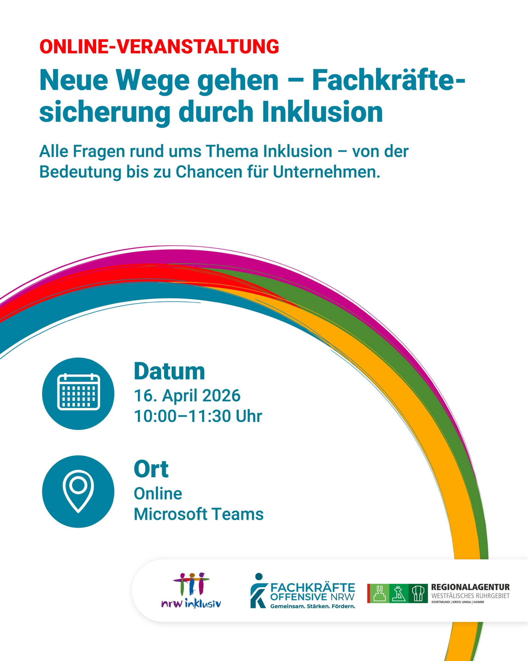 Einladung Inklusionsinitiative NRW