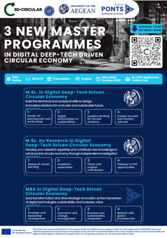 Flyer 3 New Master Programmes 3D Circular